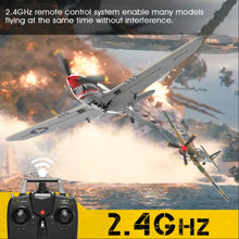 Load image into Gallery viewer, Volantexrc P40 Fighter RC Airplane 2.4Ghz 4CH  Remote Control Aircraft Ready to Fly 761-13 Radio Controlled Plane for Beginners with Xpilot Stabilization System RTF