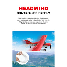 Load image into Gallery viewer, QIDI-560 3D RC Airplane One-Key Hanging Stunt Fixed Wing with Wind Resistant Flight Control for Beginner and Experienced Ready to Fly(RTF-RED)