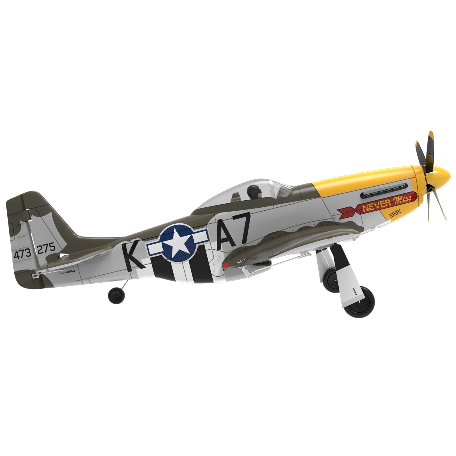 OLS768-2 RC Plane Brushless Motor, 15min Flight, 4-Blade