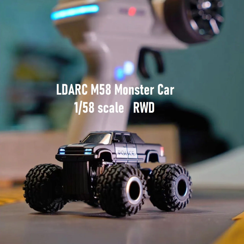 LDARC M58 RTR 2.4GHz 1/58 MINI Mirco RC Electric Remote Control Model Car Adult Children's Tabletop Toys
