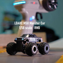Load image into Gallery viewer, LDARC M58 RTR 2.4GHz 1/58 MINI Mirco RC Electric Remote Control Model Car Adult Children&#39;s Tabletop Toys