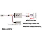 Hobbyhh 64mm EDF 11 Blade Duct Fan, 3500KV With FLYCOLOR 50A ESC Brushless Motor Balance, Used For 3S/4S RC Jet Aircraft - CaptainRC