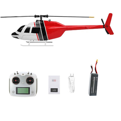 Flywing Bell 206 Simulation Remote Control Aircraft Model Helicopter H1 Flight Control GPS Self Stabilization Return Flight
