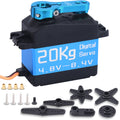 DiamondHobby 20KG Waterproof Digital Servo 8.4V High Torque Metal Coreless Motor Stainless Steel Gear for RC Car,Robotic DIY,Off-Road Buggy,Crawler Truck - CaptainRC
