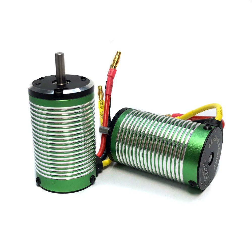 XTEAM 3650 Brushless Motor 5400KV 4 Poles Design for RC Boat and 1/10 Remote Control Car Marine Ship - CaptainRC