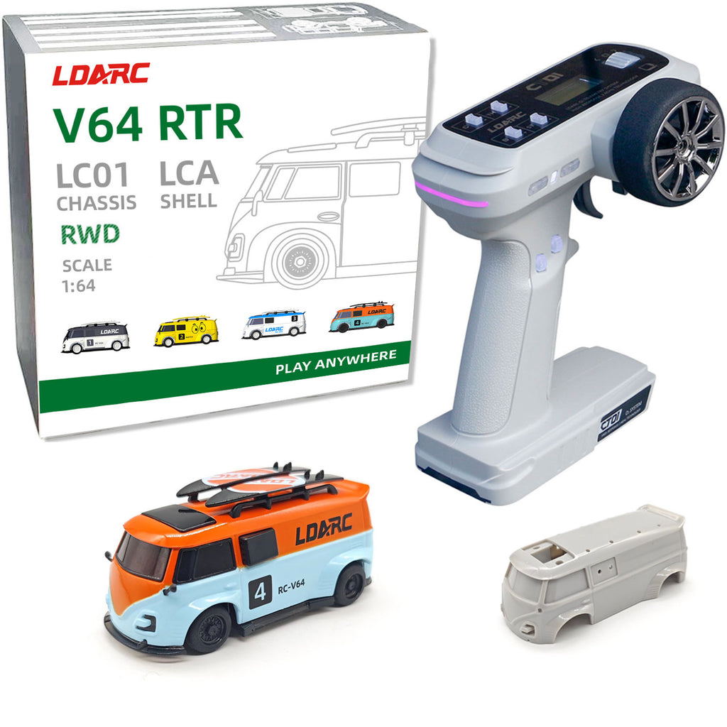 LDARC V64 Mini RC Camp Van(in stock)