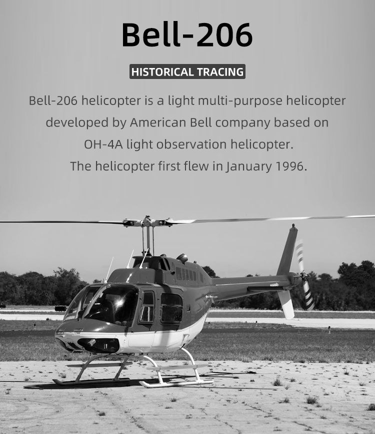 Fly Wing Bell 206 RC Helicopter