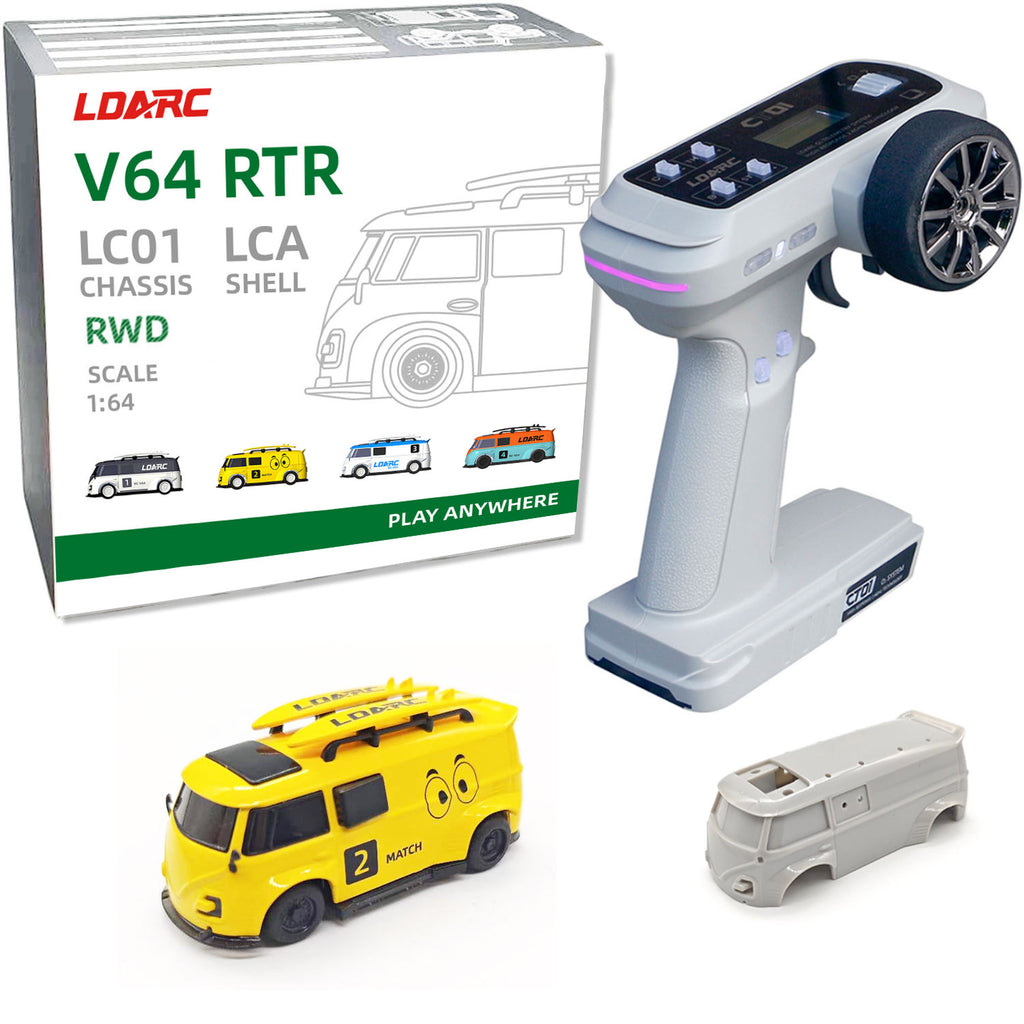 LDARC V64 Mini RC Camp Van(in stock)