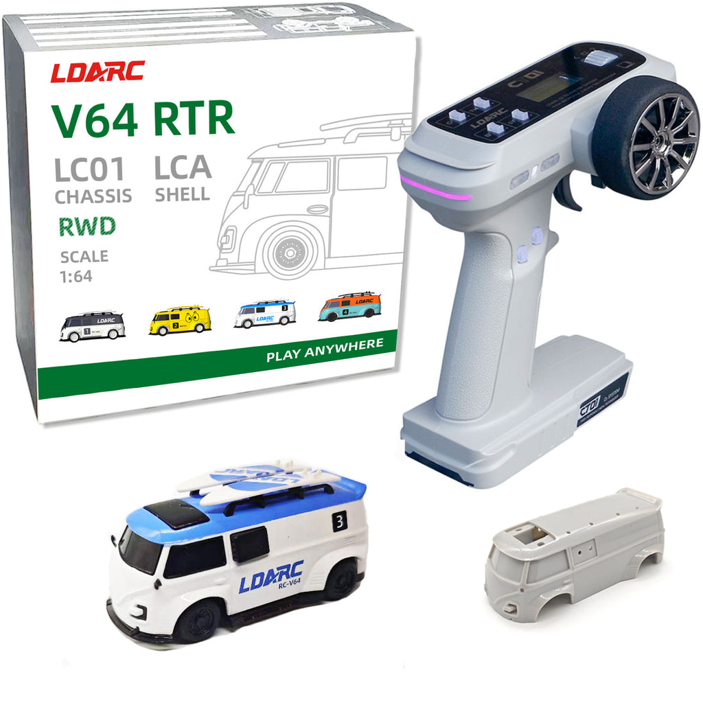 LDARC V64 Mini RC Camp Van(in stock)