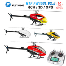 Load image into Gallery viewer, Fly Wing FW450L RC Helicopters