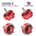 4PCS FLASHHOBBY KING K2306.5,2306 2550KV 2-4S/2300KV 2-4S/ 1900KV 3-6S Brushless Motor for RC FPV Freestyle Drones DIY Parts - CaptainRC