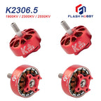4PCS FLASHHOBBY KING K2306.5,2306 2550KV 2-4S/2300KV 2-4S/ 1900KV 3-6S Brushless Motor for RC FPV Freestyle Drones DIY Parts - CaptainRC
