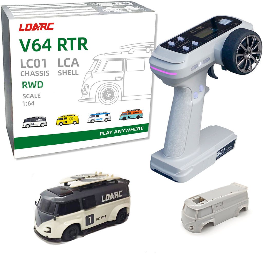 LDARC V64 Mini RC Camp Van(in stock)