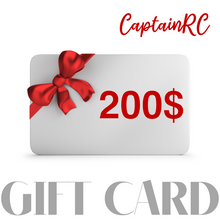 Laden Sie das Bild in den Galerie-Viewer, CaptainRC Gift Card