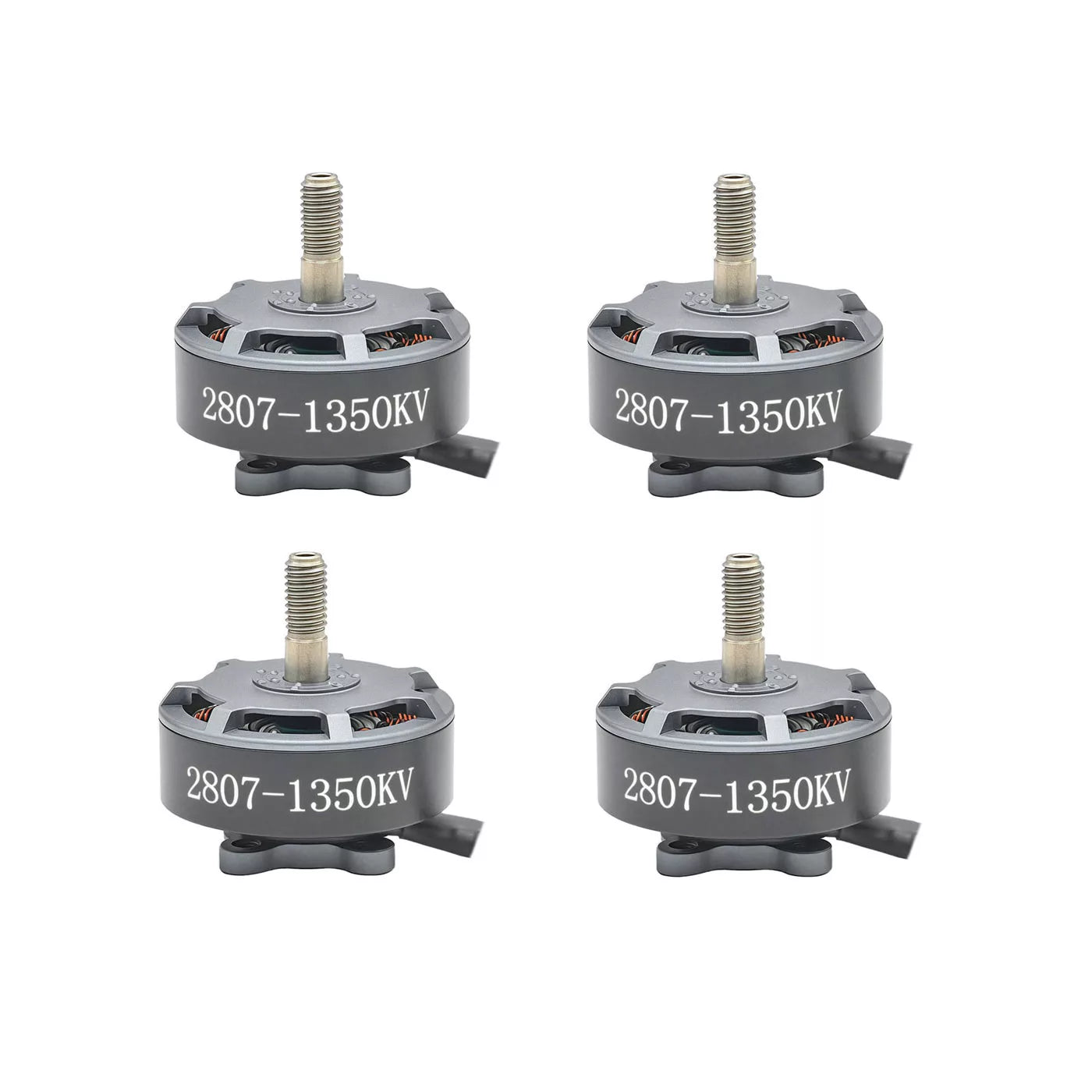 Captainrc 2807 1350KV Brushless Motor - 996W Max, 2283g Thrust for 4-6S FPV Drones