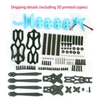 APEX 7 inch Carbon Fiber Quadcopter Frame Drone Rack Body Shell 5.0mm Arm For APEX FPV Freestyle RC Racing Drone - CaptainRC