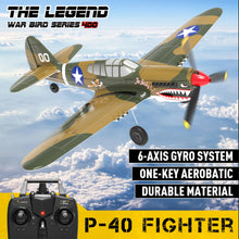 Carregar imagem no visualizador da galeria, Volantexrc P40 761-13 Fighter RC Airplane