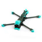 Foxeer Aura LR 5" 210mm FPV Frame Kit with 5mm Arms, T700 Green Carbon, for RC FPV Freestyle and Long Range Analog/Digital Drones - CaptainRC
