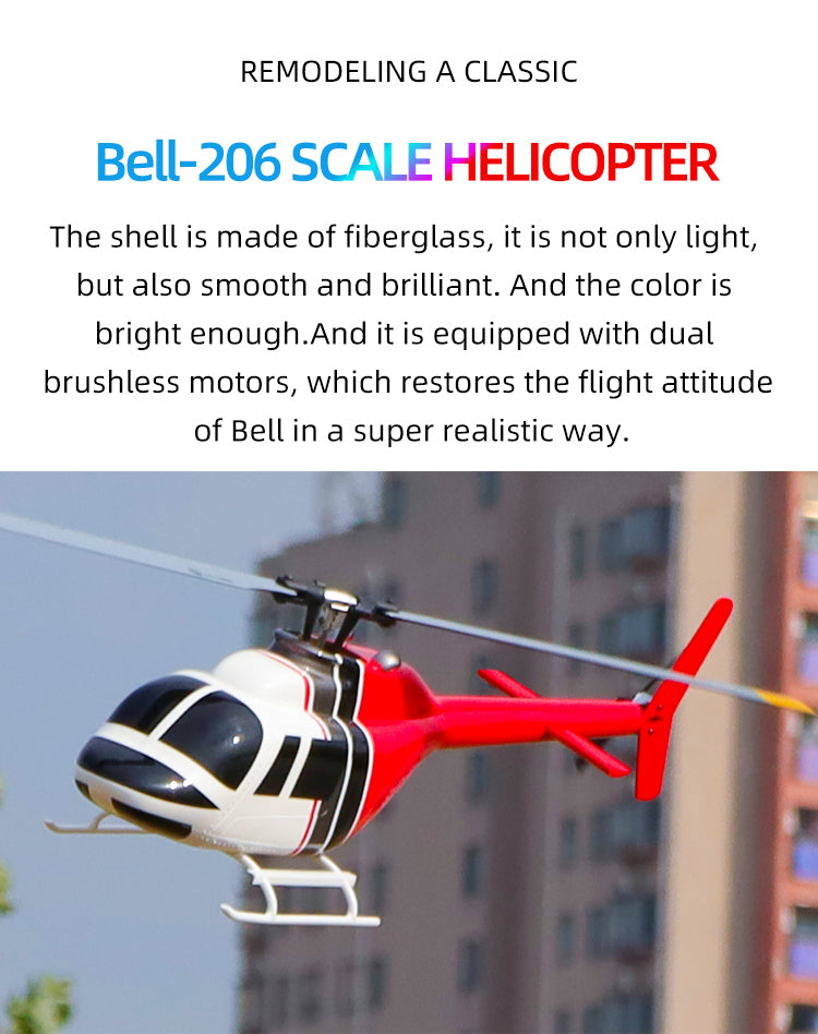 Fly Wing Bell 206 RC Helicopter