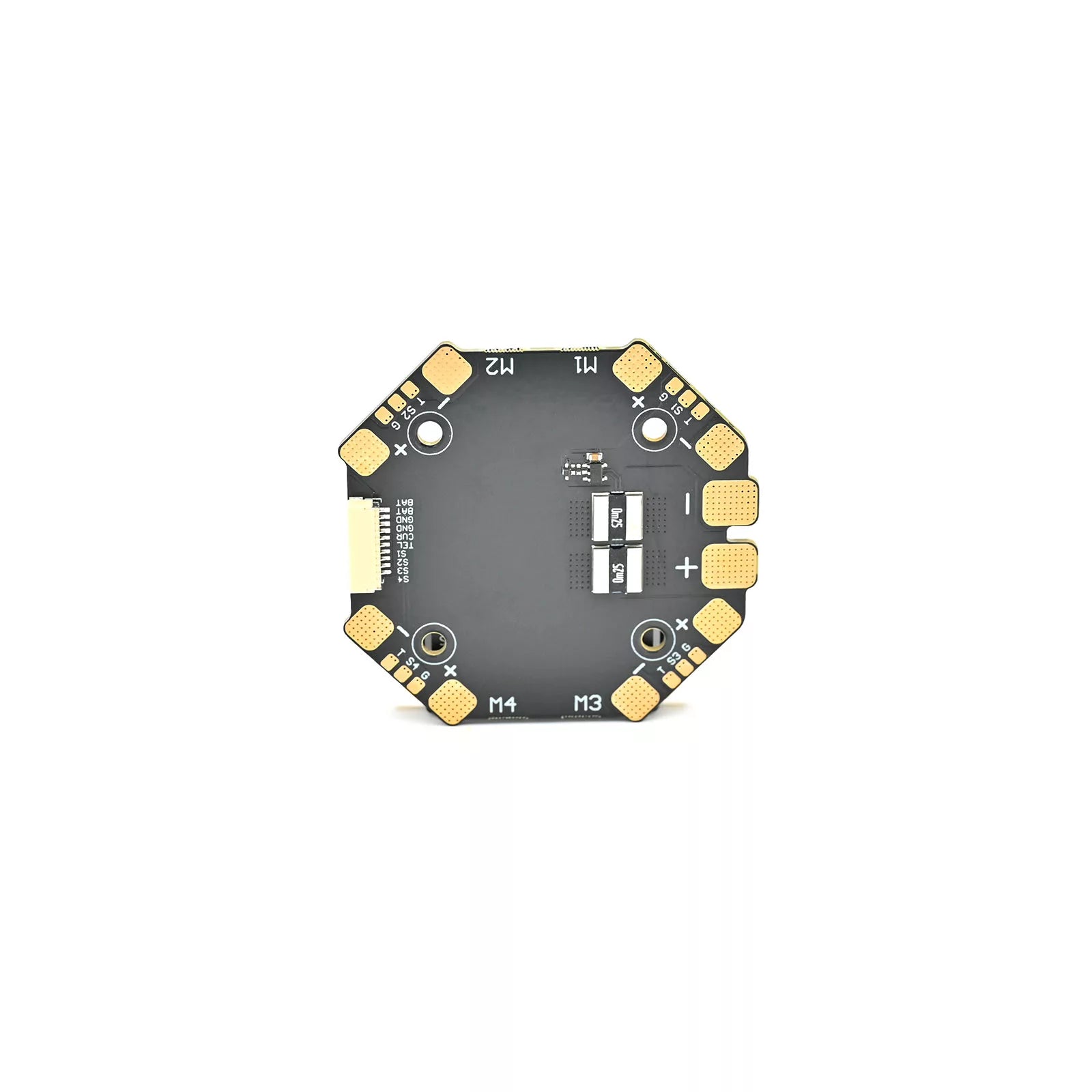 Captainrc PDB-4 Quadcopter Power Distribution Board - 3-8S, 120A×4, 30.5mm