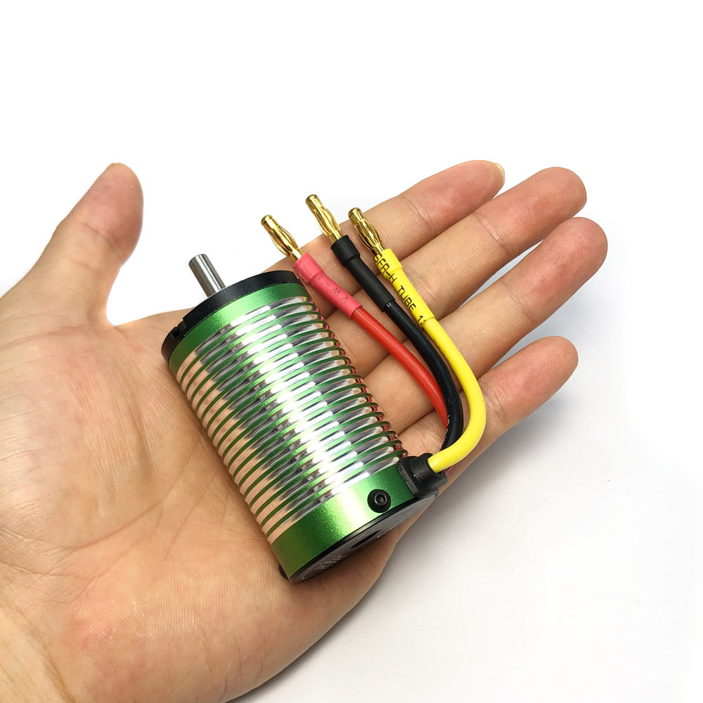 XTEAM 3650 Brushless Motor 5400KV 4 Poles Design for RC Boat and 1/10 Remote Control Car Marine Ship - CaptainRC