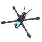APEX 7 inch Carbon Fiber Quadcopter Frame Drone Rack Body Shell 5.0mm Arm For APEX FPV Freestyle RC Racing Drone - CaptainRC