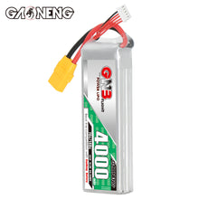 Load image into Gallery viewer, GNB GAONENG 4000mah 4S 14.8V 70C 140C XT90 RC LiPo battery High Discharge C rating Performance Helicopter Drone Boat Car