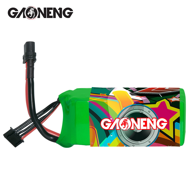 GAONENG GNB 2000MAH 14.8V 4S 120C XT60 RC LiPo Battery Drone FPV Free Style Long Range - CaptainRC