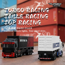 Load image into Gallery viewer, Turbo Racing C50 RC Semi Truck