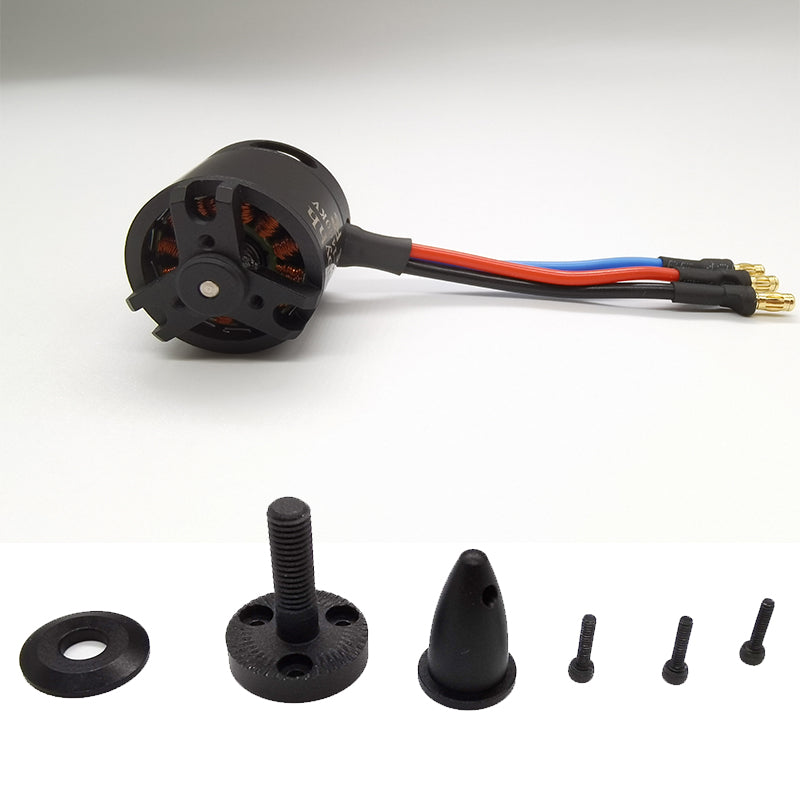 Hobbyhh 2212 Brushless Motor 1400KV Supports 2-4S and Suitable for Forward Pull and Push Back Fixed Wing Aircraft/Gliders