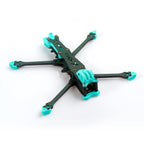 Foxeer Aura LR 5" 210mm FPV Frame Kit with 5mm Arms, T700 Green Carbon, for RC FPV Freestyle and Long Range Analog/Digital Drones - CaptainRC