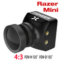 Foxeer Razer Mini HD 5MP 2.1mm M12 Lens 1200TVL Standard FPV Camera 4:3 16:9 NTSC/PAL Switchable 4ms Latency Camera - CaptainRC