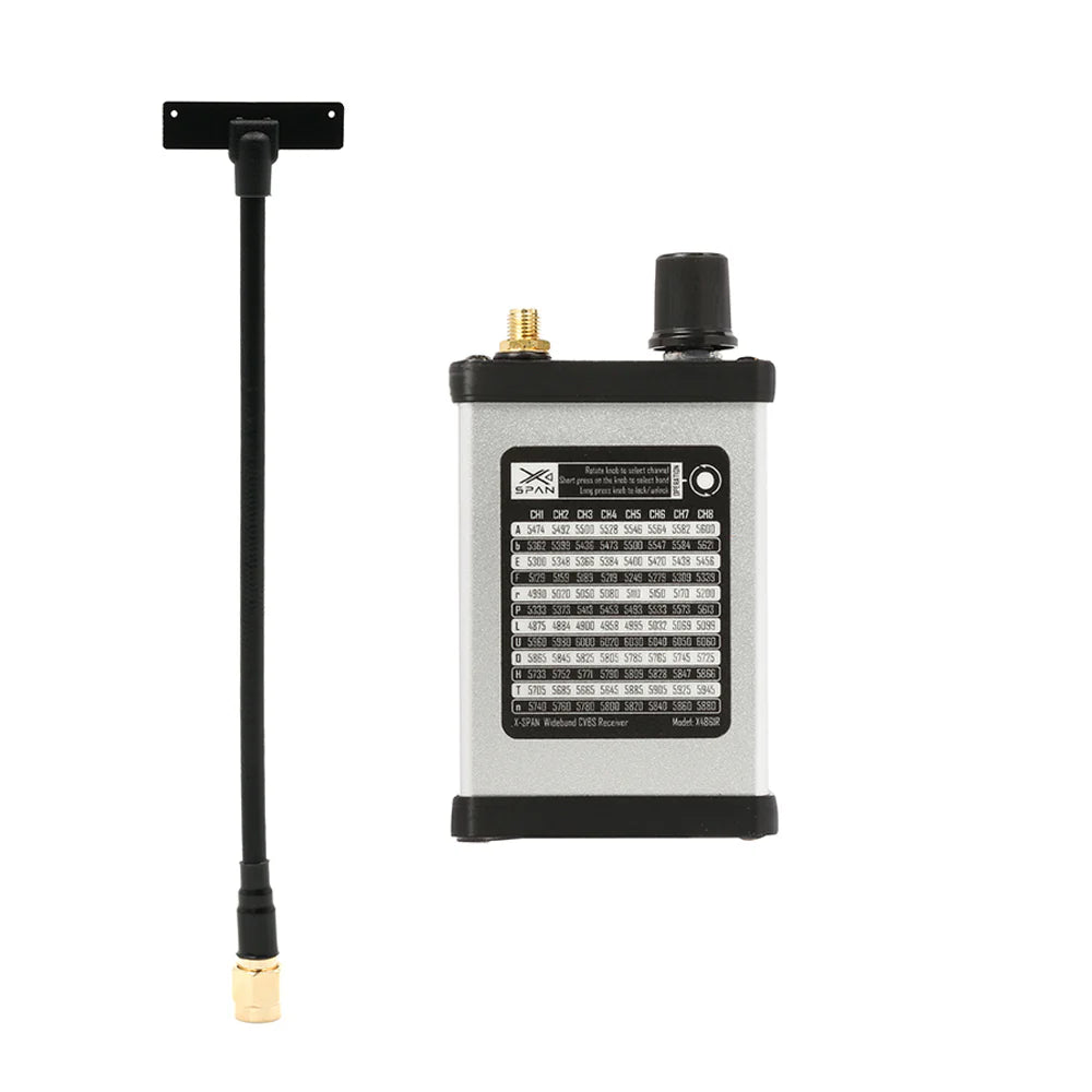 RUSHFPV 4.8G-6.1G XSPAN VRX Receiver Module Kit – CaptainRC