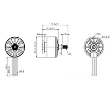 Carregar imagem no visualizador da galeria, 4pcs 2812-04 900KV brushless Motor 6s for QAV FPV Racing Drone Quadcopter