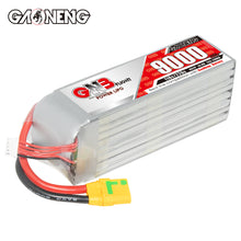 Load image into Gallery viewer, GAONENG GNB 9000MAH 4S 14.8V 110C 220C XT90 Anti Spark RC LiPo Battery for Car Boat Drone RC Hobbies