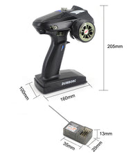 Carica l&#39;immagine nel visualizzatore di Gallery, DumboRC X6 6CH 2.4G Radio Controller Transmitter with Gyro Mixed Mode X6FG Receiver Low Power Alarm and Out of Control Protections Radio Controller for RC Car.Boat.Tank