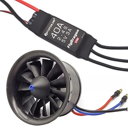 50mm EDF 4900KV 3S Thrust770g,Brushless Motor, Applicable to RC Jet Aircraft