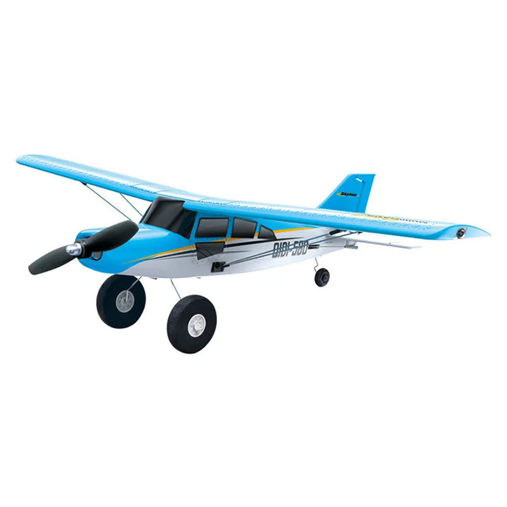 QIDI-560 3D RC Airplane One-Key Hanging Stunt Fixed Wing with Wind Resistant Flight Control for Beginner and Experienced Ready to Fly(RTF-BLUE）