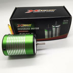 XTEAM 3650 Brushless Motor 5400KV 4 Poles Design for RC Boat and 1/10 Remote Control Car Marine Ship - CaptainRC
