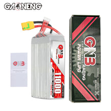 Carica l&#39;immagine nel visualizzatore di Gallery, GAONENG GNB 11AH 11000MAH 6S 22.2V 110C 220C XT90 RC LiPo Battery Helicopters Large Scale Airplane Drone