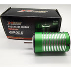 X-TEAM 3660 Brushless Motor 4650KV 4 Poles Design for RC Boat and 1/8 Remote Control Car Marine Ship - CaptainRC