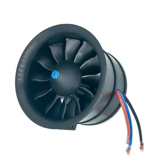 Hobbyhh 90mm EDF 12 Blades Ducted Fan with 1450KV RC Brushless Motor  Balance Tested for EDF 6S RC Jet Airplane