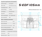 105mm Semimetallic-EDF With ESC - CaptainRC