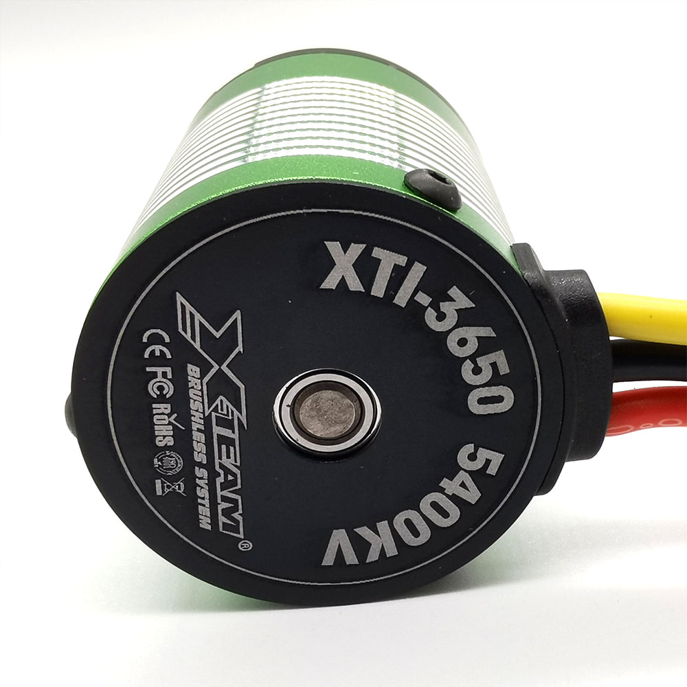 XTEAM 3650 Brushless Motor 5400KV 4 Poles Design for RC Boat and 1/10 Remote Control Car Marine Ship