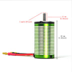 X-TEAM 3665 Brushless Motor 2700KV 4 Poles Design for RC Boat and 1/8 1/10 1/12 Remote Control Car Marine Ship - CaptainRC