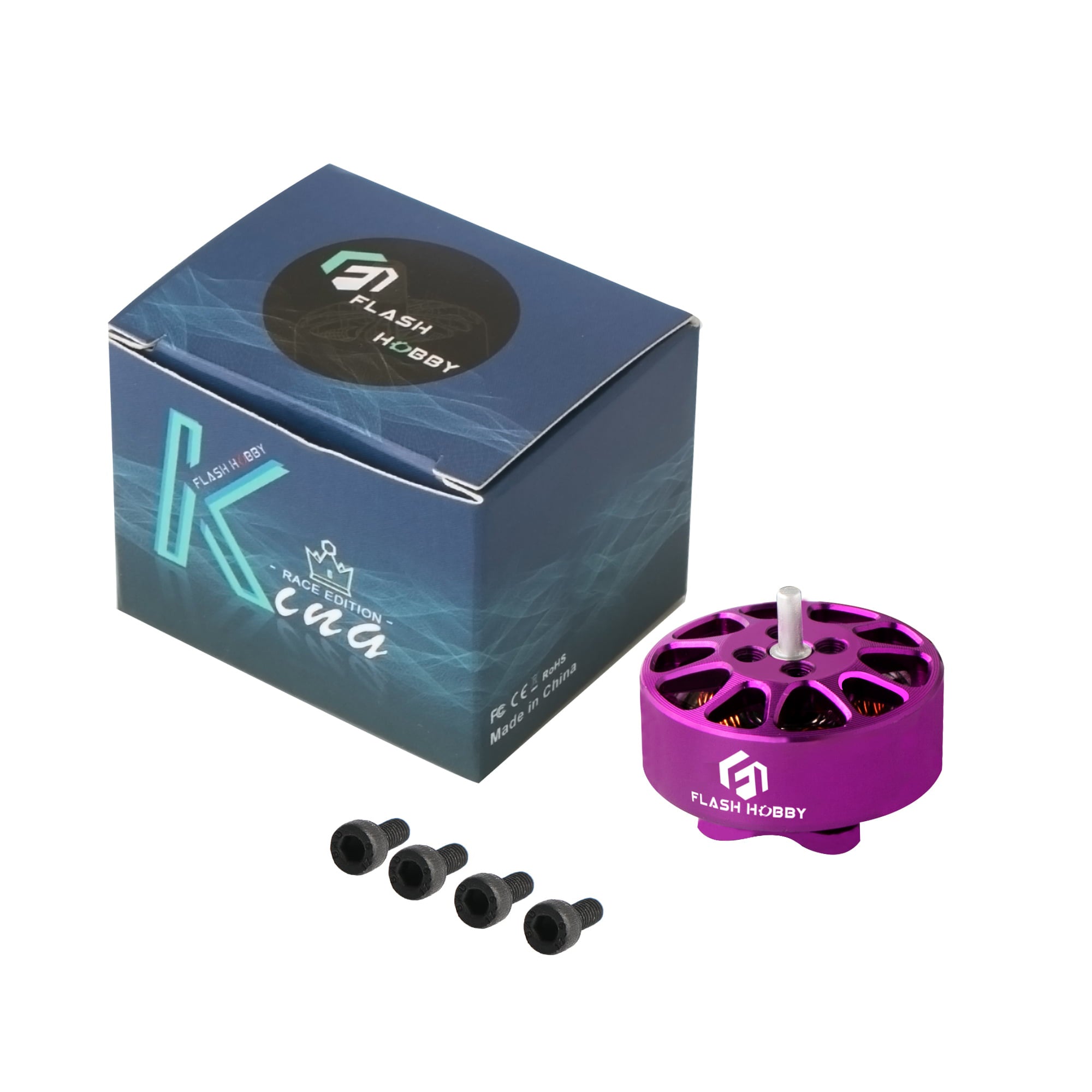 4PCS FlashHobby K1303 1303 5000KV 8000KV 2-4S Brushless Motor for FPV Freestyle Tinywhoop Cinewhoop Toothpick Drone RC Model - CaptainRC
