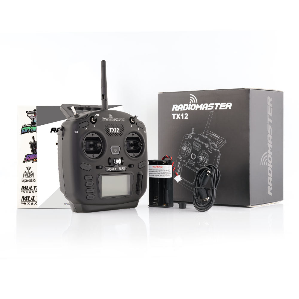 RadioMaster TX12 MKII ELRS CC2500 EdgeTX OpenTX 16CH Hall Gimbals Multi-Module Compatible Radio Control Transmitter