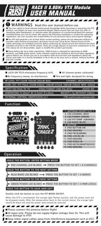 RUSH Race2 VTX - CaptainRC
