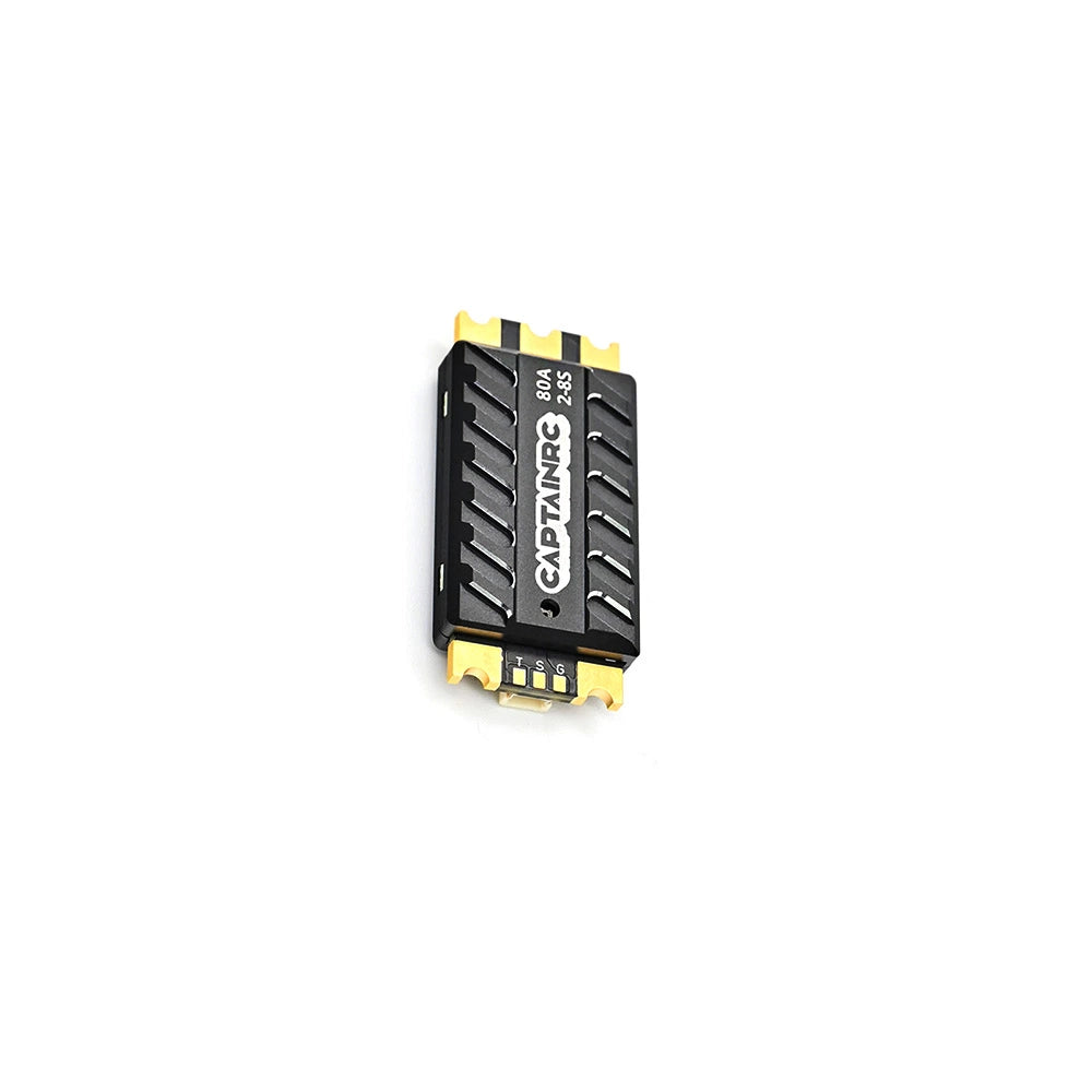 Captainrc 80A 2-8S Brushless ESC – High-Power Drone Speed Controller with AM32 Firmware