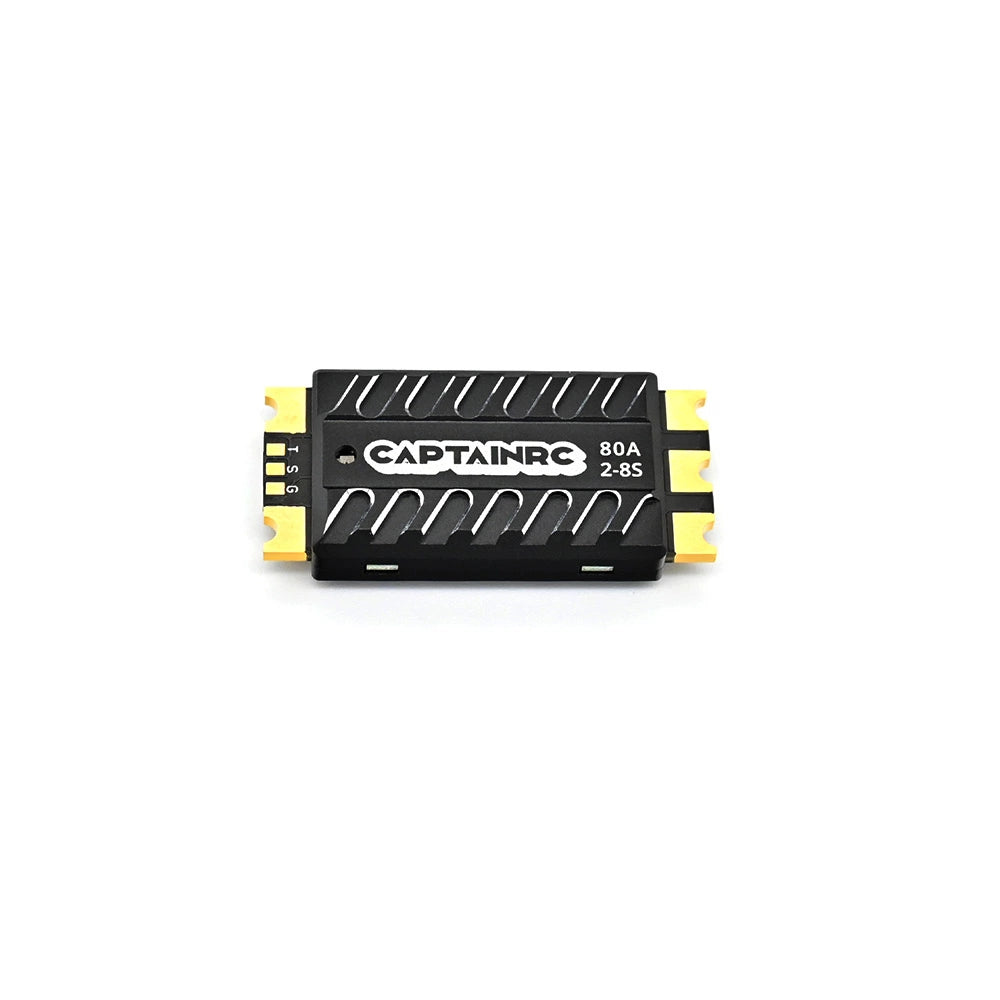 Captainrc 80A 2-8S Brushless ESC – High-Power Drone Speed Controller with AM32 Firmware